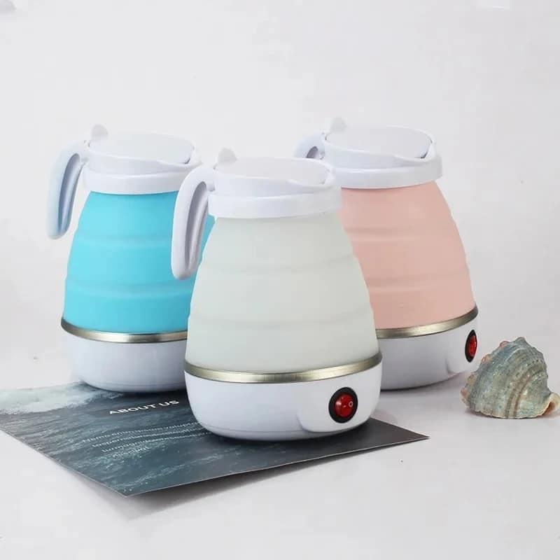 Folding Electric Kettle – Portable Travel Boiler