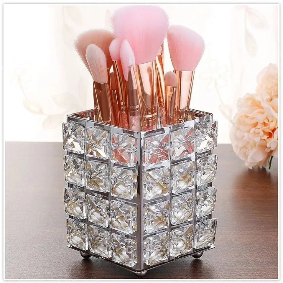 Makeup Brush Holder – Crystal Design Cup