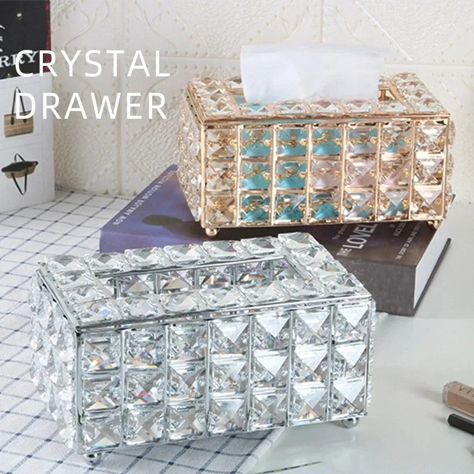 Tissue Box – Creative Crystal Design Holder