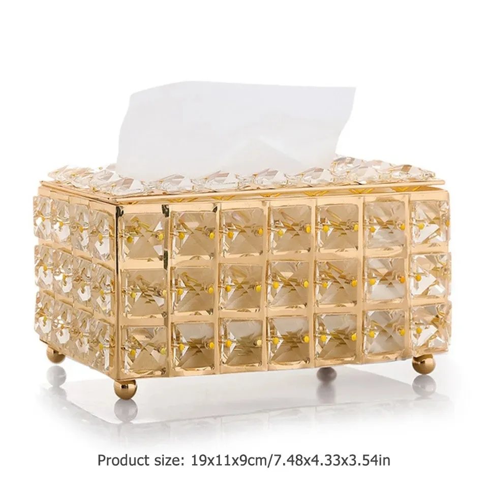 Tissue Box – Creative Crystal Design Holder
