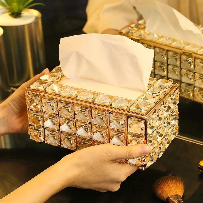 Tissue Box – Creative Crystal Design Holder