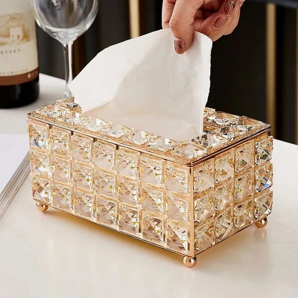 Tissue Box – Creative Crystal Design Holder