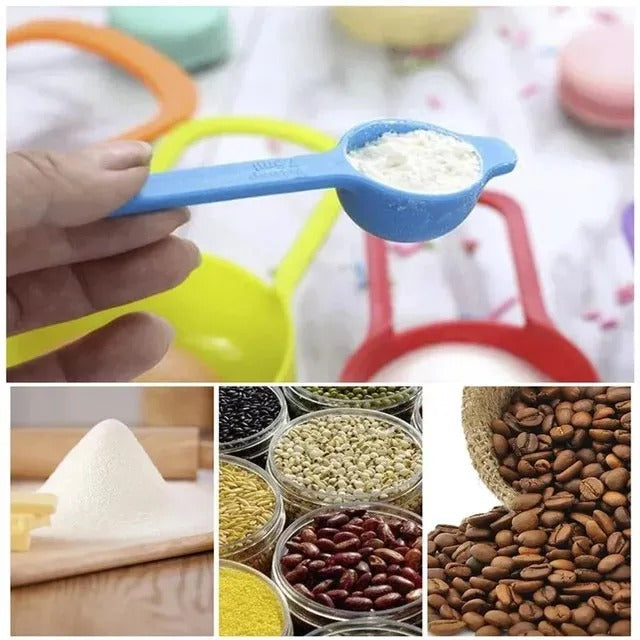6-Piece Measuring Spoons & Cups Set – Kitchen Baking Tools