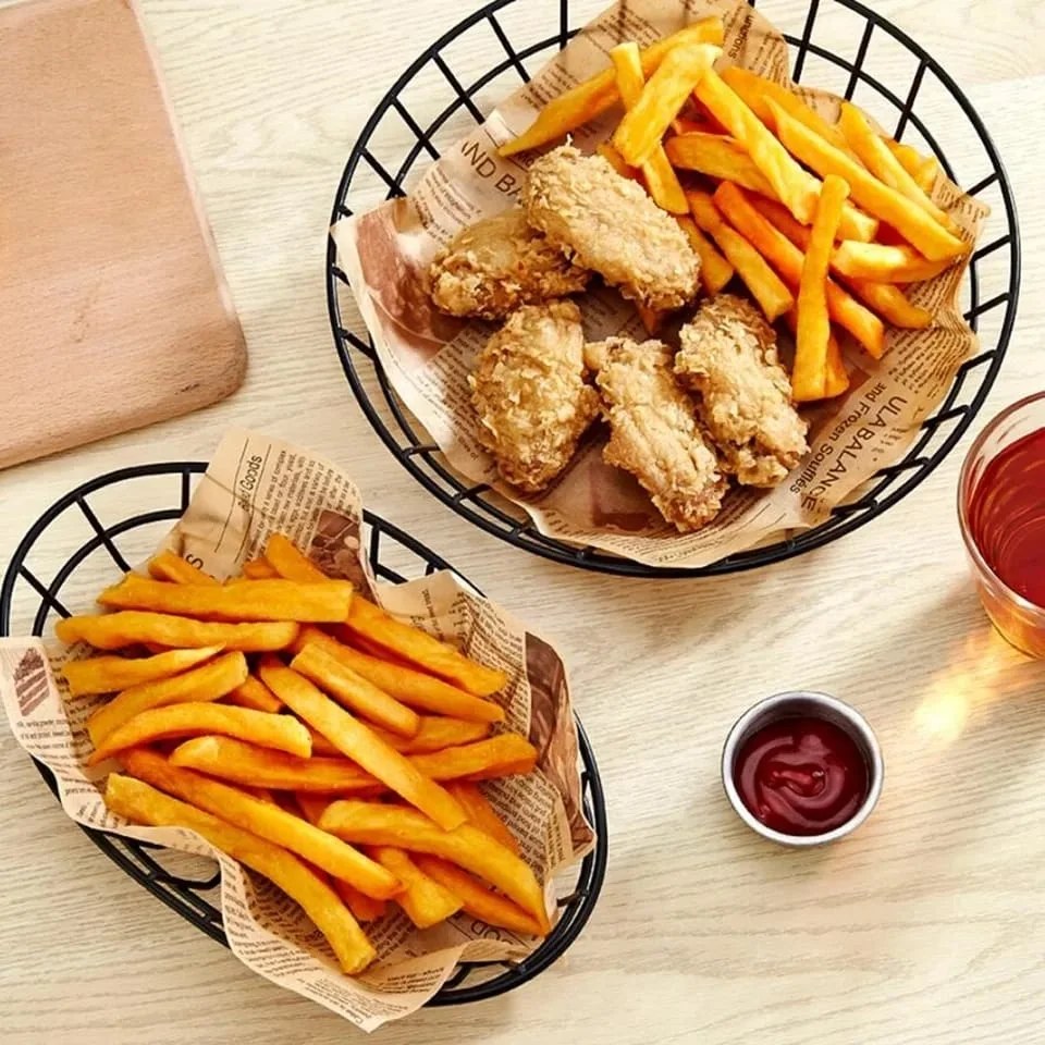 Snack Buckets – Iron Serving Containers