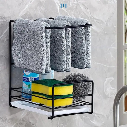 Rag Drain Shelf – Wall Mounted Holder