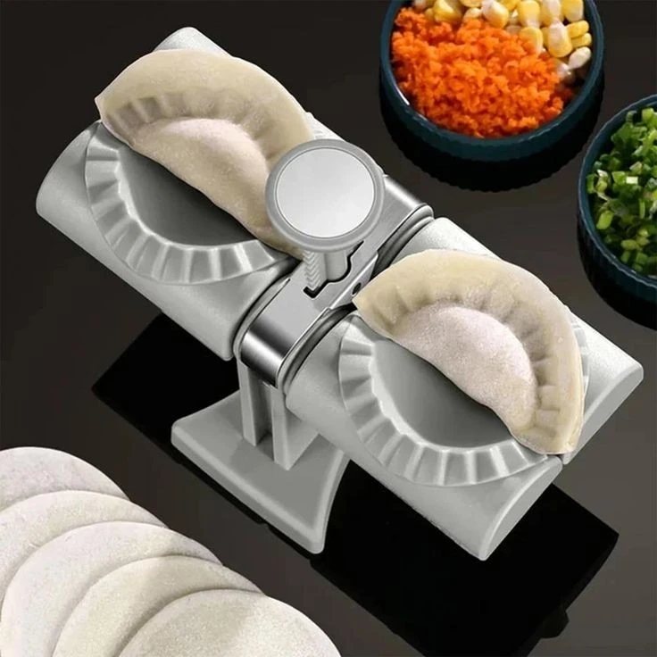 Dumpling Maker – Double Head Automatic Mold