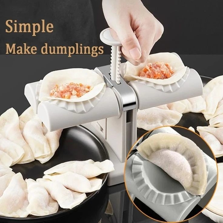 Dumpling Maker – Double Head Automatic Mold