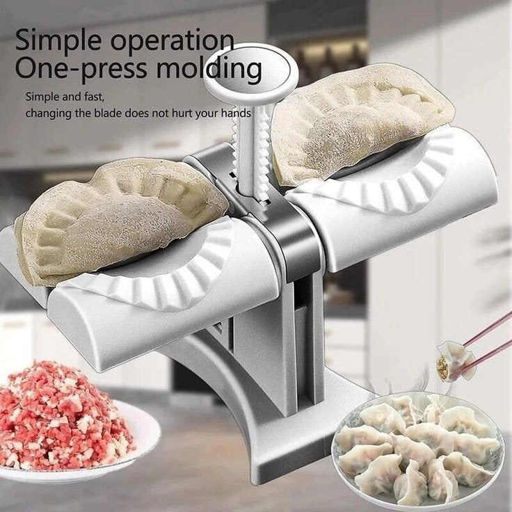 Dumpling Maker – Double Head Automatic Mold