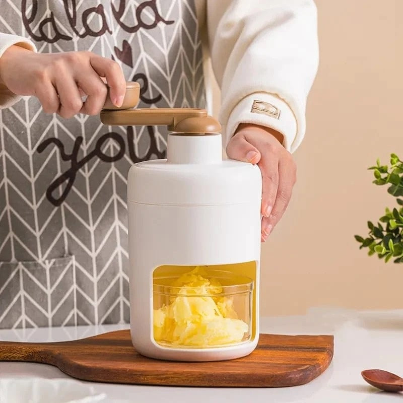 Manual Ice Crusher – Twist & Shave Machine