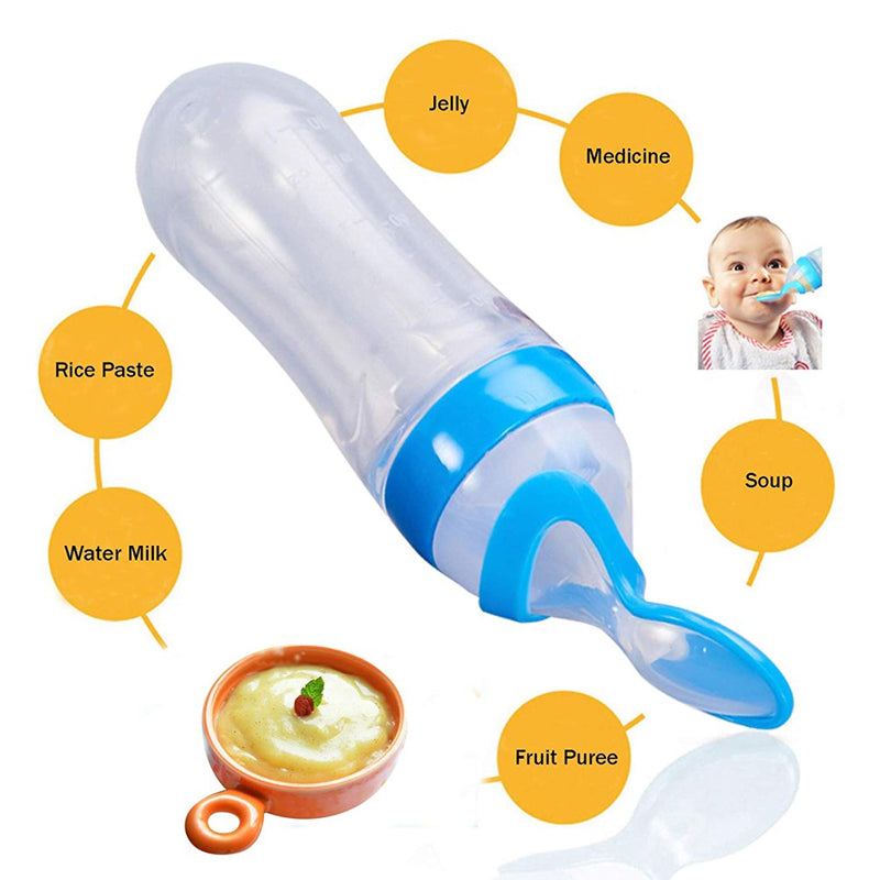 Baby Spoon Feeder + Pacifier + Knee Pad (3-in-1 Deal)