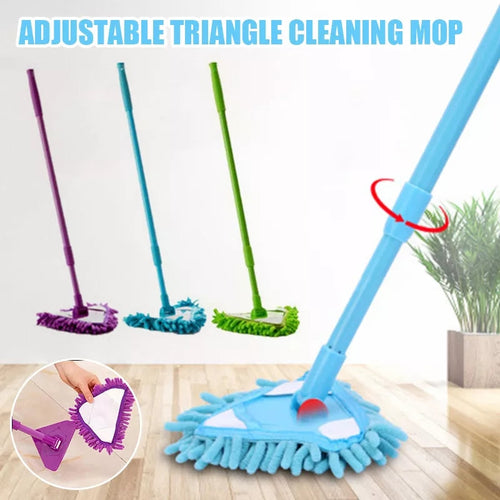 Microfiber Triangle Mop – Corner Cleaning Tool