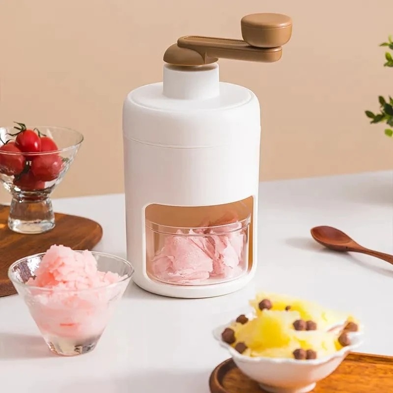 Manual Ice Crusher – Twist & Shave Machine