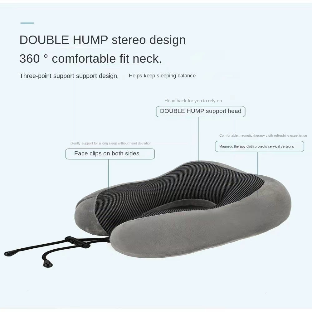 U-Shaped Travel Neck Pillow – Comfortable Support Cushion