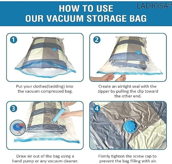 Vacuum Storage Bags (9 Pcs Set)
