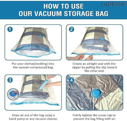 Vacuum Storage Bags (9 Pcs Set)