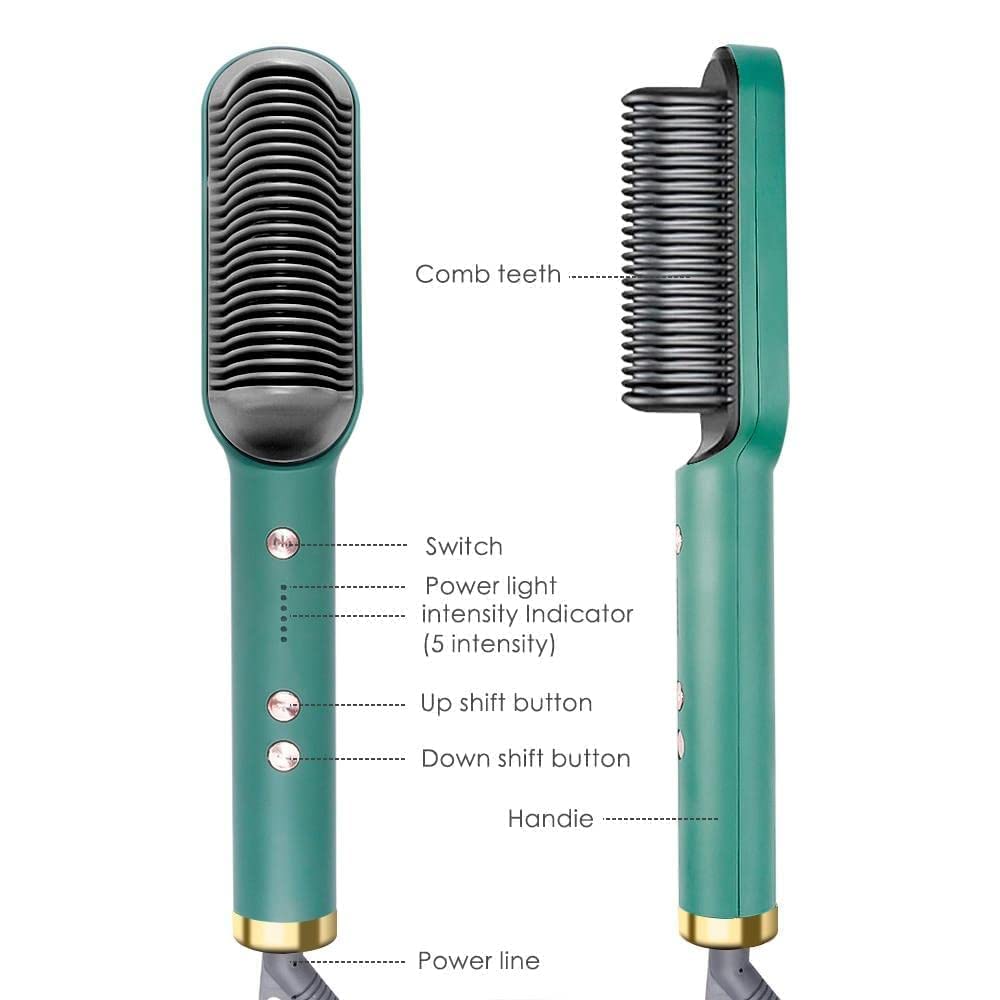 Hair Straightener with Comb – Professional Styling Tool