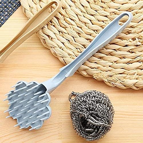 Stainless Steel Wire Ball Brush – Heavy Duty Scrubber