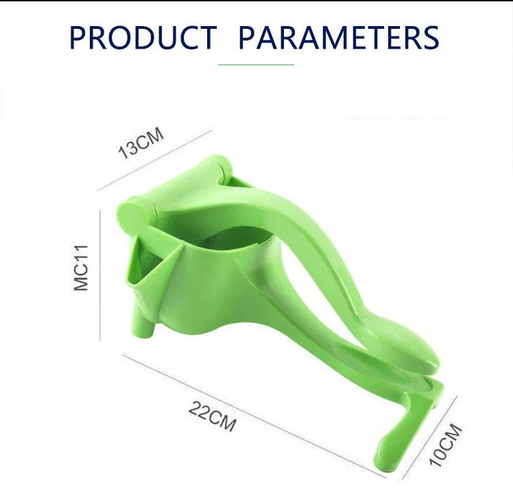 Manual Juice Squeezer – Plastic Citrus Juicer