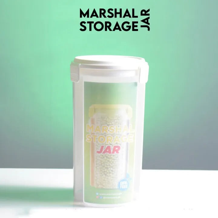 3-in-1 Airtight Storage Jar – Multi-Compartment Kitchen Container