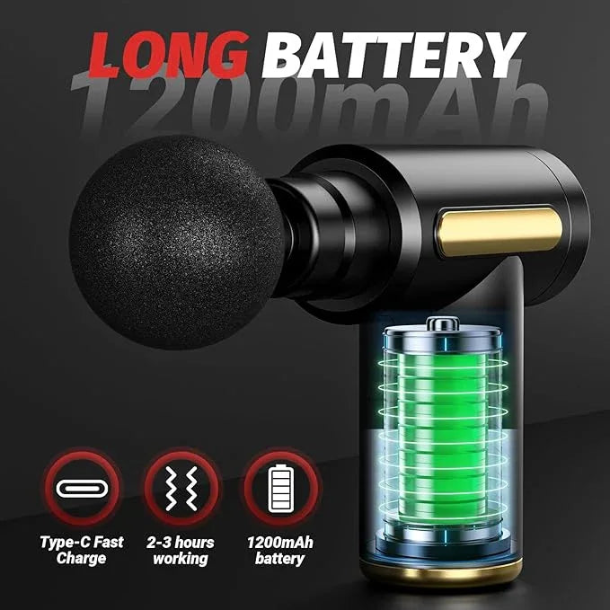 Muscle Relaxation Gun Massager | Deep Tissue Handheld Percussion Massager