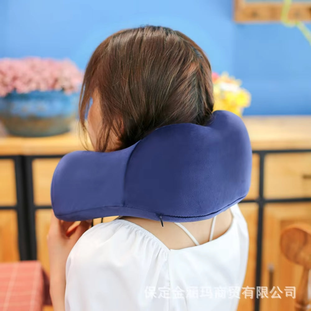 U-Shaped Travel Neck Pillow – Comfortable Support Cushion