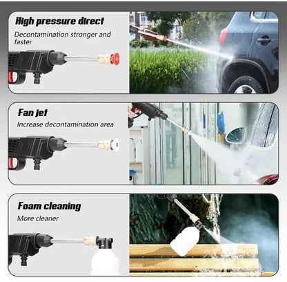 Cordless Pressure Washer with Multi-Function Nozzles  998Vh | Washing Kit