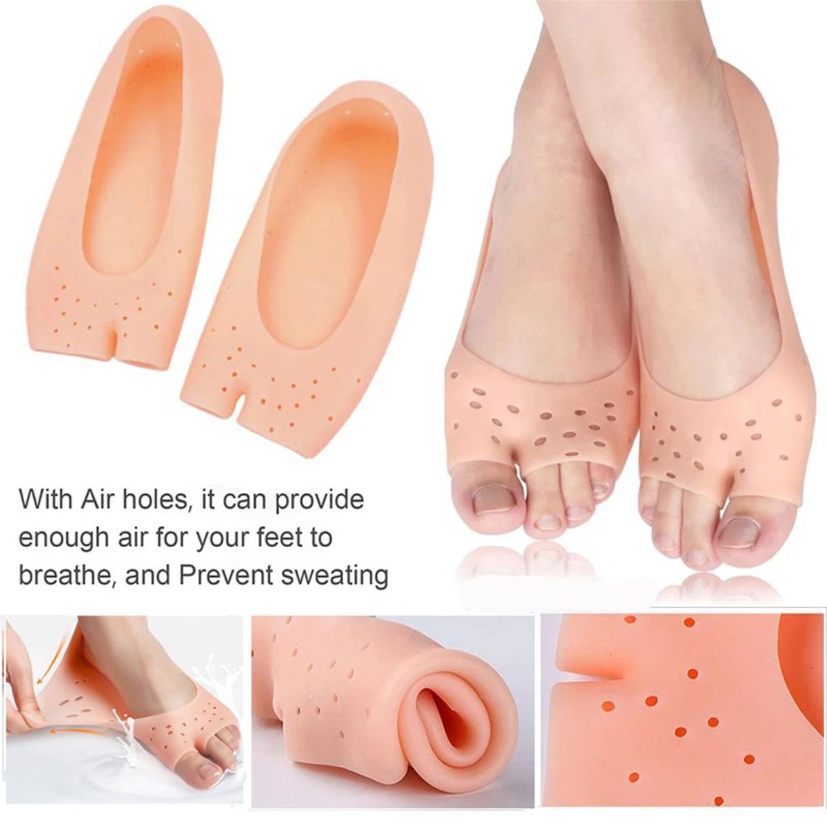 Moisturizing Gel Socks – Silicone Spa Care