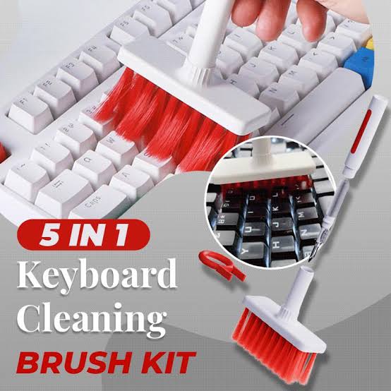 5-in-1 Keyboard Cleaning Brush – Multi-Purpose Tool