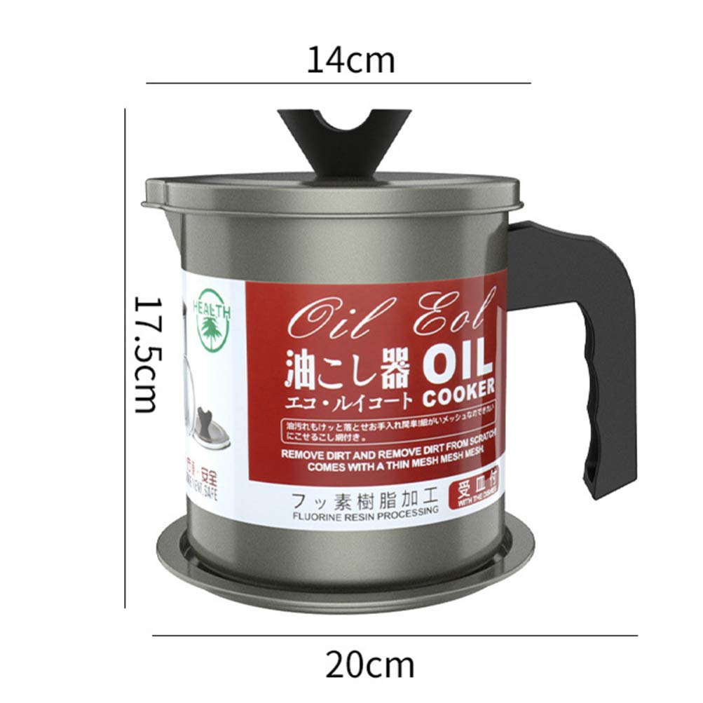 Oil Filter Pot – Stainless Steel Storage Container