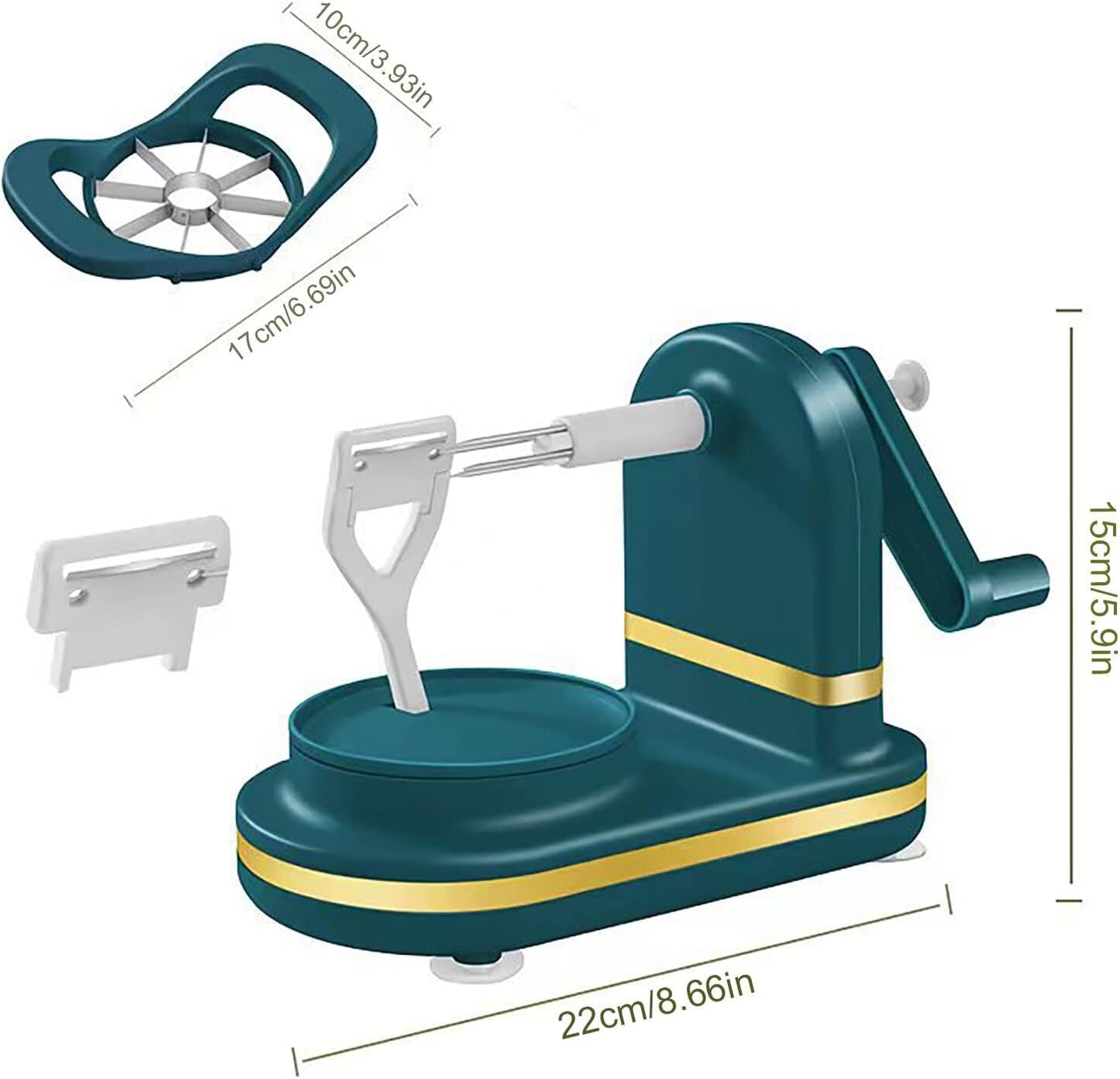 Fruit Peeler Machine – Manual Rotary Peeler