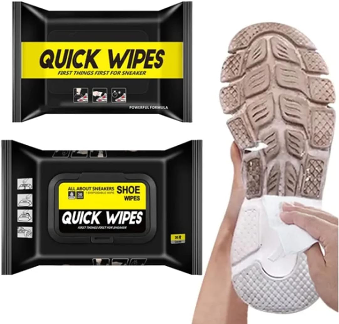 Shoe Cleaning Wipes – Instant Sneaker Dirt & Scuff Remover