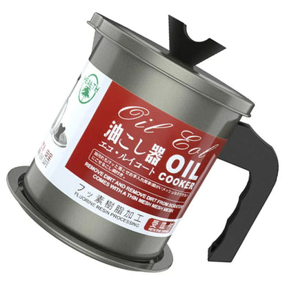 Oil Filter Pot – Stainless Steel Storage Container
