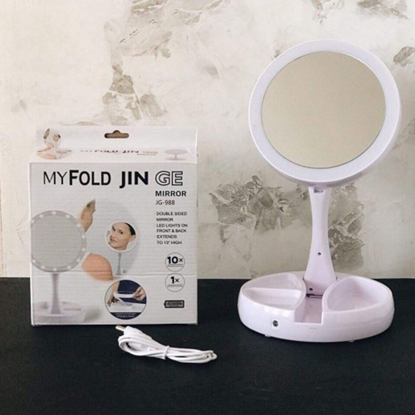 LED Makeup Mirror – Lighted Vanity Table Mirror