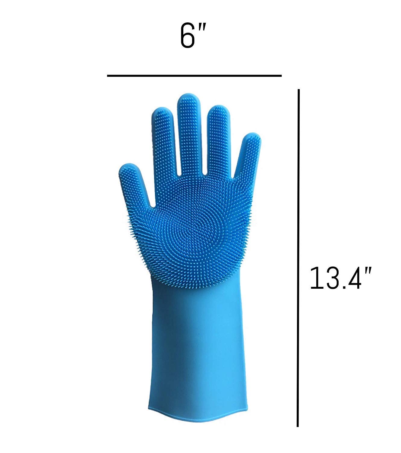 Silicone Magic Washing Gloves – Reusable Cleaning Gloves Pair