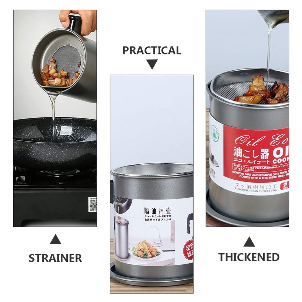Oil Filter Pot – Stainless Steel Storage Container