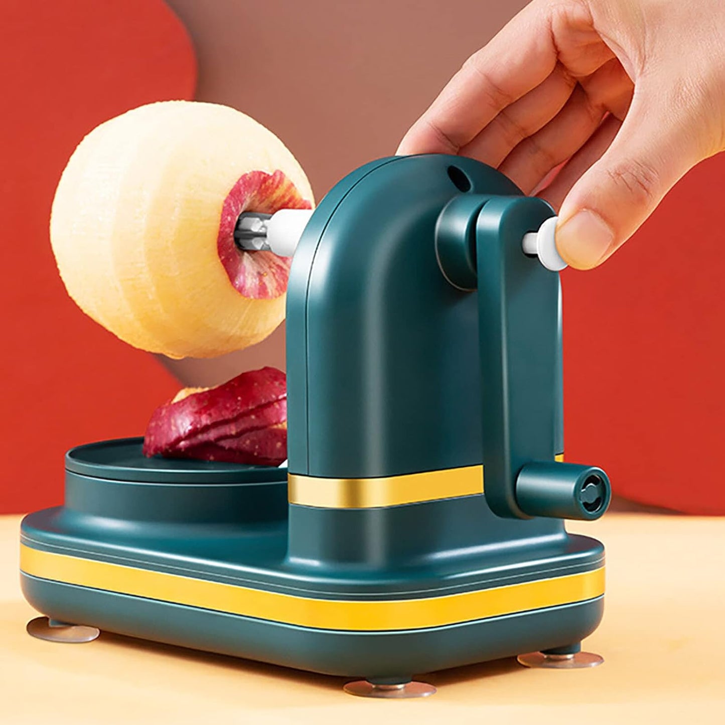 Fruit Peeler Machine – Manual Rotary Peeler