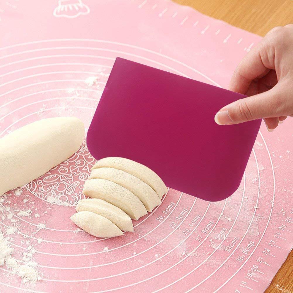 Dough Cutter Slicer & Spatula (3 pcs) – Baking Tools