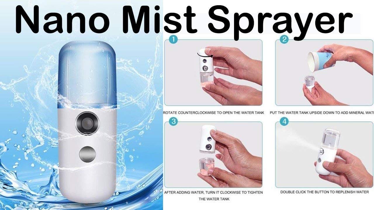 Facial Steamer & Humidifier – Mist Sprayer Spa Machine