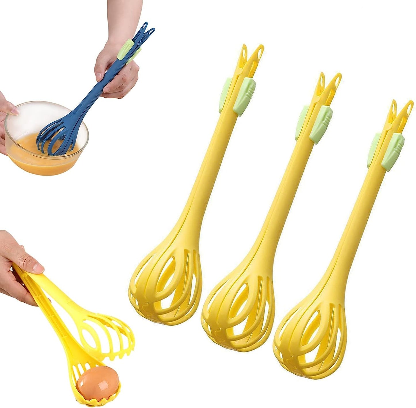 2-in-1 Egg Beater & Food Clip – Multi-Purpose Kitchen Tool