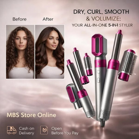 5-in-1 Hot Hair Dryer
