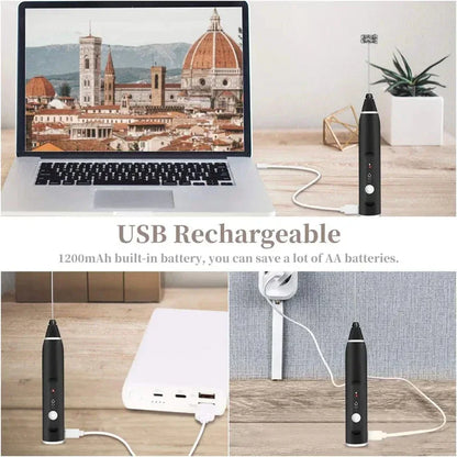 USB Coffee & Egg Beater – Portable Mixer