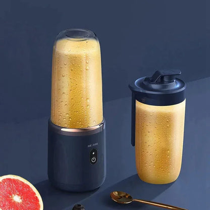 2 in 1 Portable Electric Juicer – 300ML Smoothie Blender