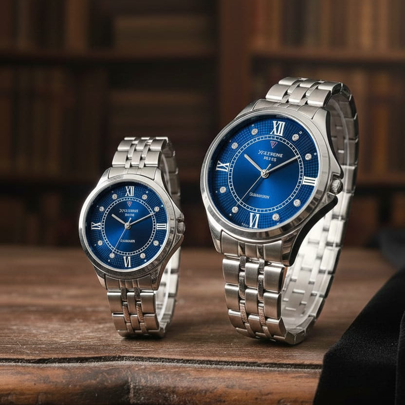 Apex Steel Men’s Stainless Steel Analog Watch