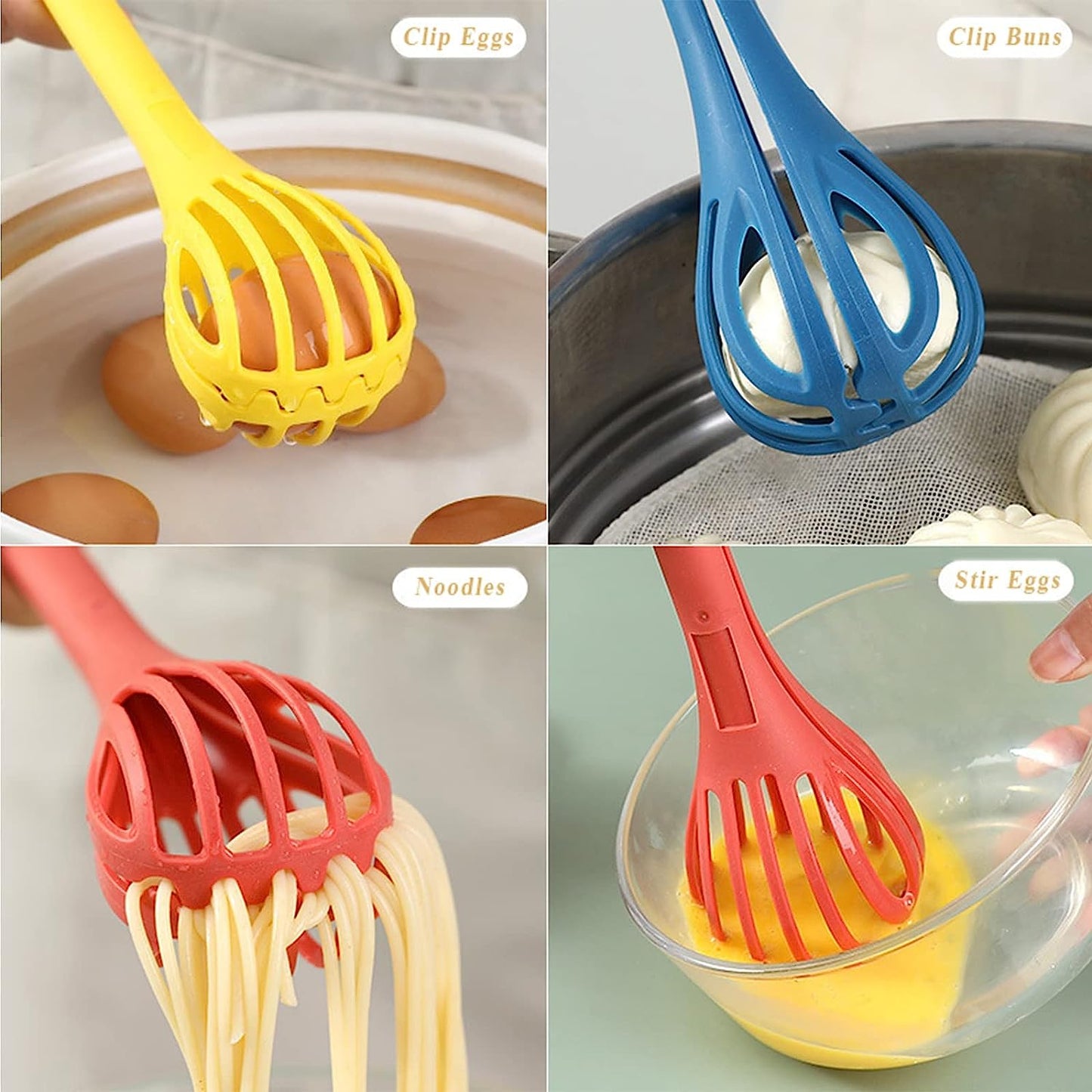 2-in-1 Egg Beater & Food Clip – Multi-Purpose Kitchen Tool