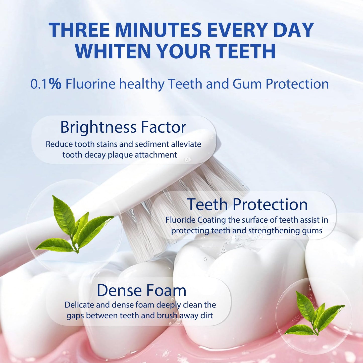 Nano Hydroxyapatite Toothpaste for Sensitive Teeth