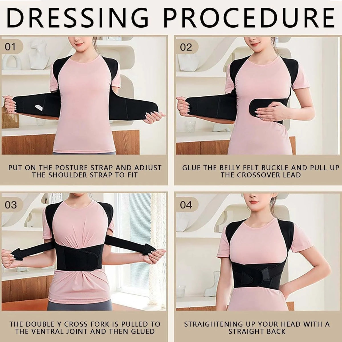 X-Shape Posture Corrector Belt