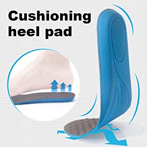 Shock Absorbing Insoles – Comfortable Foot Cushion