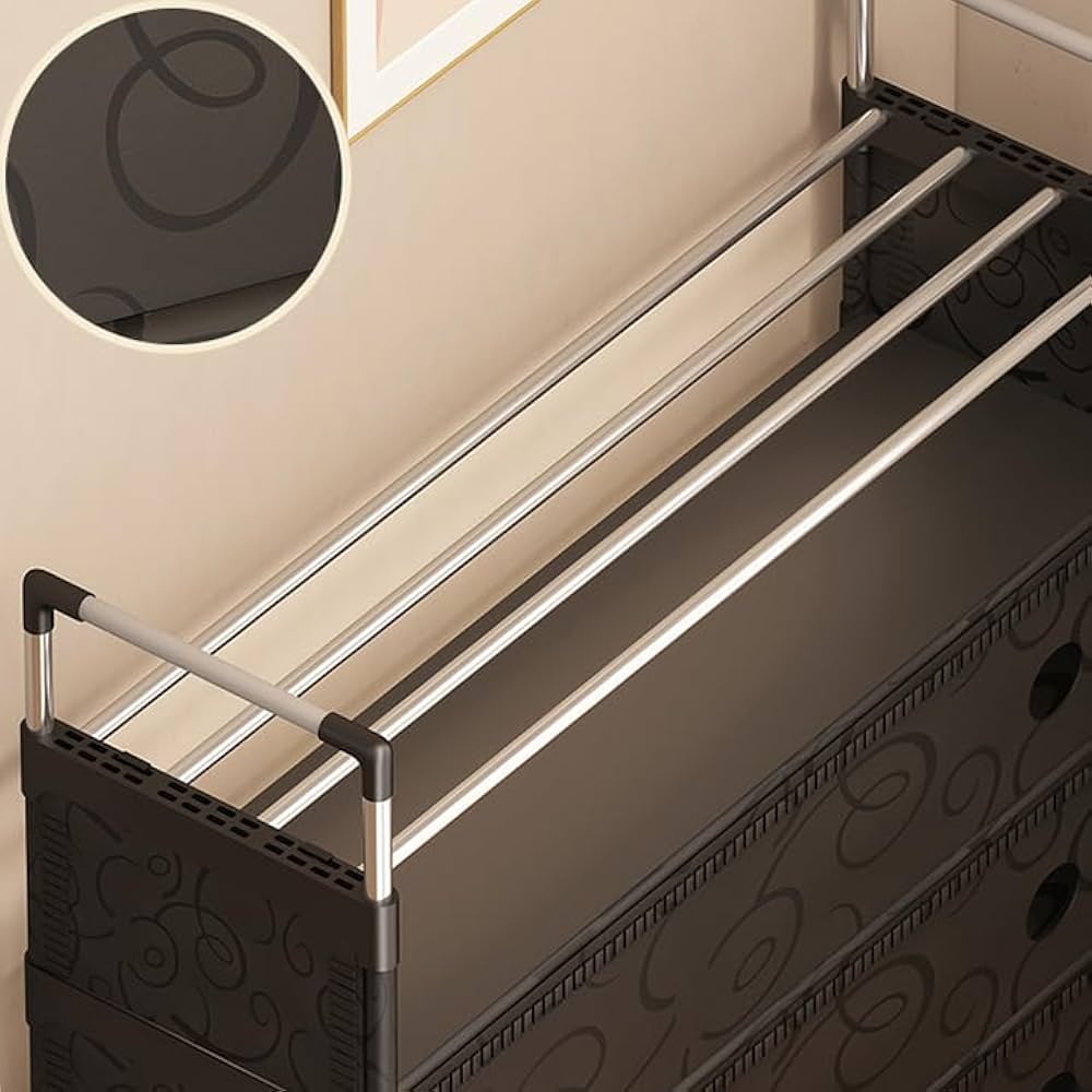 Dust-Proof Multifunctional Coat & Shoes Rack | Heavy-Duty Storage Organizer
