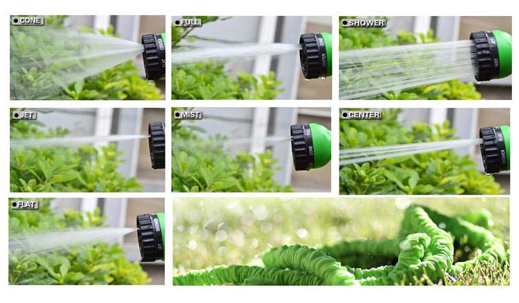 Expandable Hose Pipe (100 ft) – Magic Pipe with Spray Nozzle