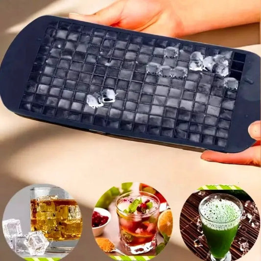 Silicone Mini Ice Cube Tray – 160 Grids Flexible Freezer Mold